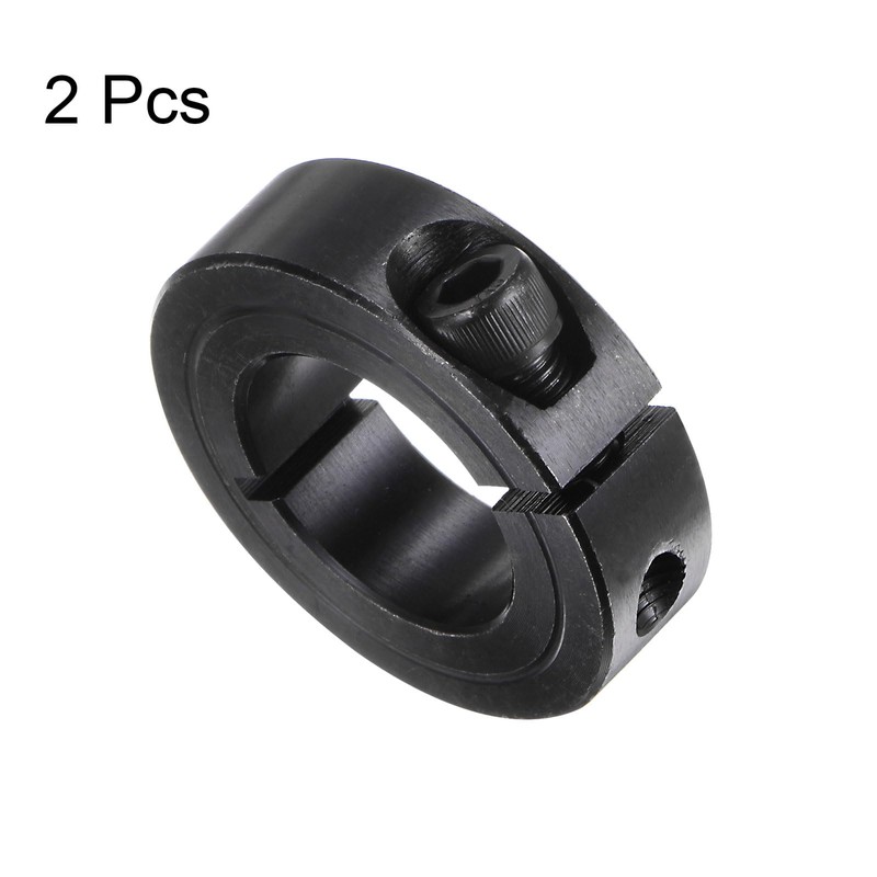 sourcing map 2pcs Shaft Collars 1" Bore, 1-3/4" OD, 1/2"