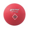Champion Sports 10 Inch Playground Ball, Red
