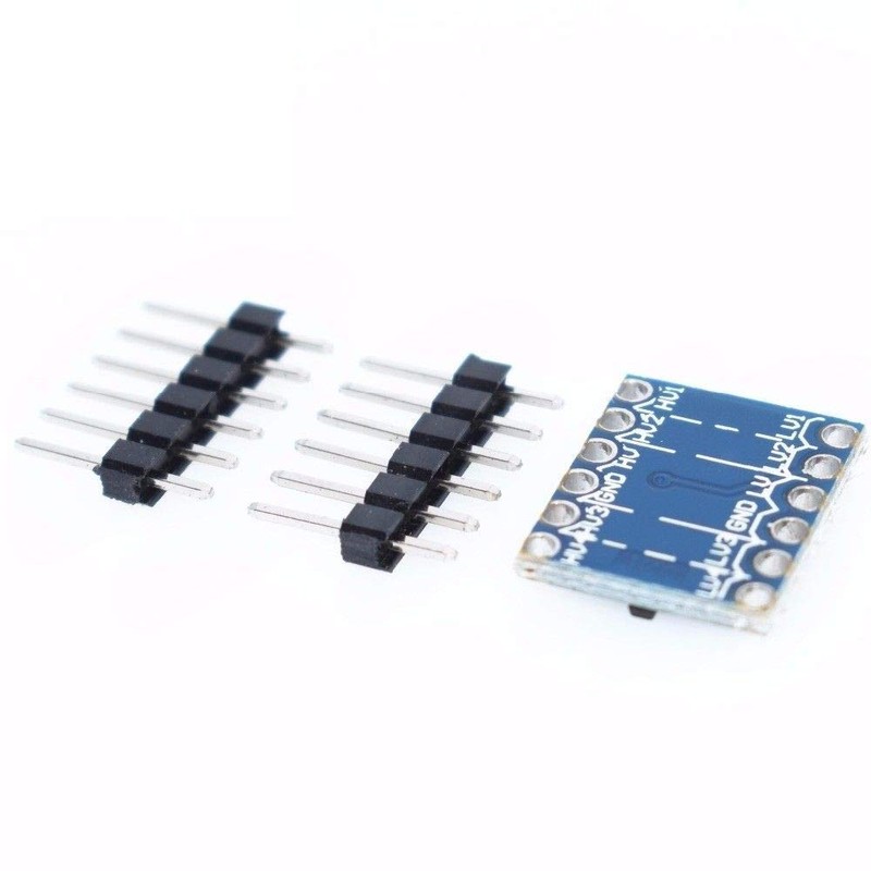 TECNOIOT 2pcs 4 Channel IIC I2C Logic Levels Converter Bidirectional