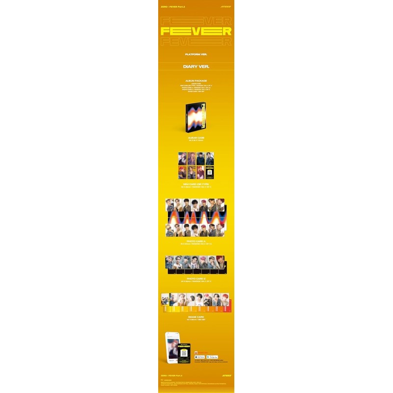A-TEEZ ZERO : FEVER Part.2 platform ver. (Diary ver.)