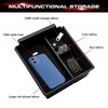 Xotic Tech Center Console Armrest Box Secondary Storage Coin Holder