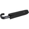 iX-brella Men's Pocket Umbrella Open-Close Automatic Round Hook Handle, Carbon