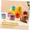 Gatuida Ceramic Condiment Jar Set Salt Shaker Seasoning Containers Bottle
