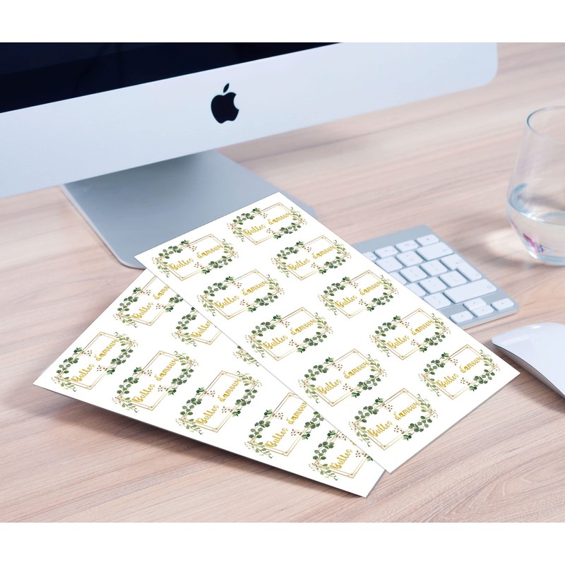 MKISHINE Wedding Stickers Bubble Bottle Stickers for Wedding