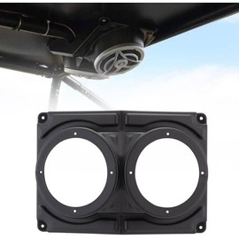 A & UTV PRO UTV Overhead Speakers Pod Enclosure, 6.5" Universal Speaker Systems Mount Box Compatible with Polaris RZR, UTV, Cart Accessories, Waterproof, Black, 1PCS