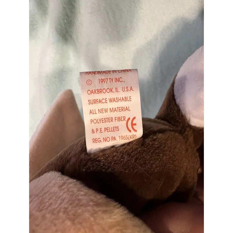 Ty Vintage 1997 TY Beanie Baby Stretch The Ostrich Retired