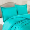 Nestl California King Duvet Cover Sets Teal - Soft Duvet