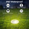 Junview Low Voltage Landscape Lights 10W RGBW Warm White LED