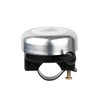 NKlaus 16207 Bicycle Bell for Boys 5.5 cm Silver with