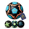 Best Sport Kids' Glow in The Dark-Flash Football, Blue/Orange, Size