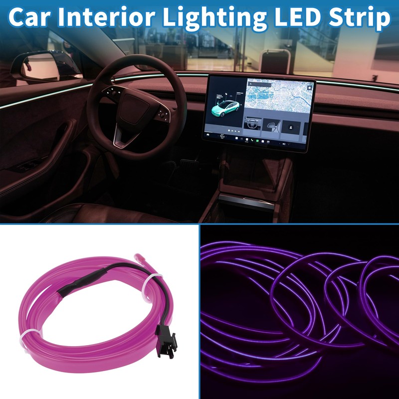A ABSOPRO 1m EL Wire Cable LED Glow String Light