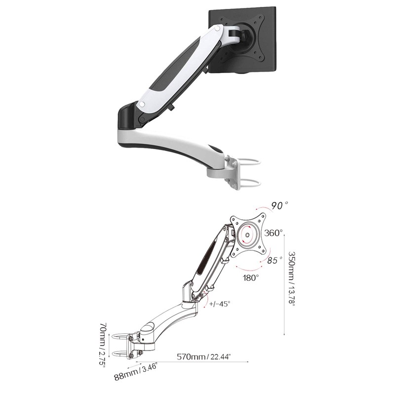 HFTEK Monitor Mount Accessory (HF79MW)