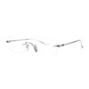 88flix Korean Rimless Glasses, Blue Light Cut, Unisex, For PC,