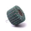 Atoplee Mounted Interleaf Flap Wheels 5pcs 25/30/40/50/60mm Coarse Fleece Interleaf