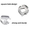 XingCRYao Meat Grinder Blade Replacement Parts, Set of 4, Meat