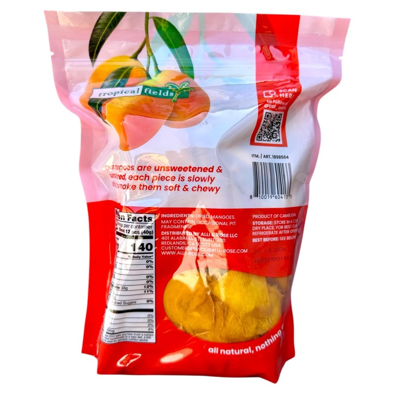 Unsweetened Dried Mangoes