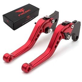 FXCNC CNC Aluminum Short Adjustable Brake Clutch Levers for Yamaha YFM700 Raptor 700 R 2008-2020, YFZ450 YFZ450R YFZ450X 2008-2020, YFM250 Raptor 2008-2013, Raptor 250R 2011