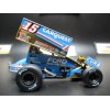 Acme 2024 DONNY SCHATZ GOLD CHROME CARQUEST 50th KNOXVILLE SPRINT