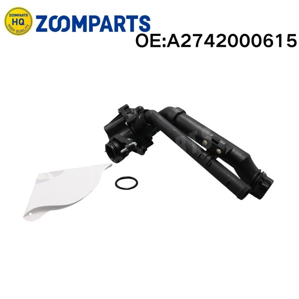 ZOOMPARTS Engine Coolant Thermostat Assembly For Mercedes 2016-2017 Metris 2742000615