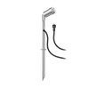 ledscom.de Small LED Garden Spotlight with Ground Spike SPICO for