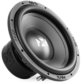 NVX NSW124v3 12" 1000 Peak (500RMS) Dual 4-Ohm N-Series Car Subwoofer (NSW124 Version 3)