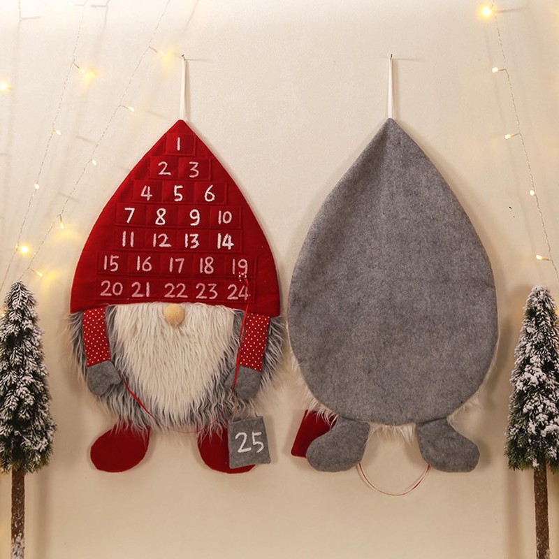 Kaseremy Christmas Advent Calendar 24 Day Countdown Calendar Christmas Decoration
