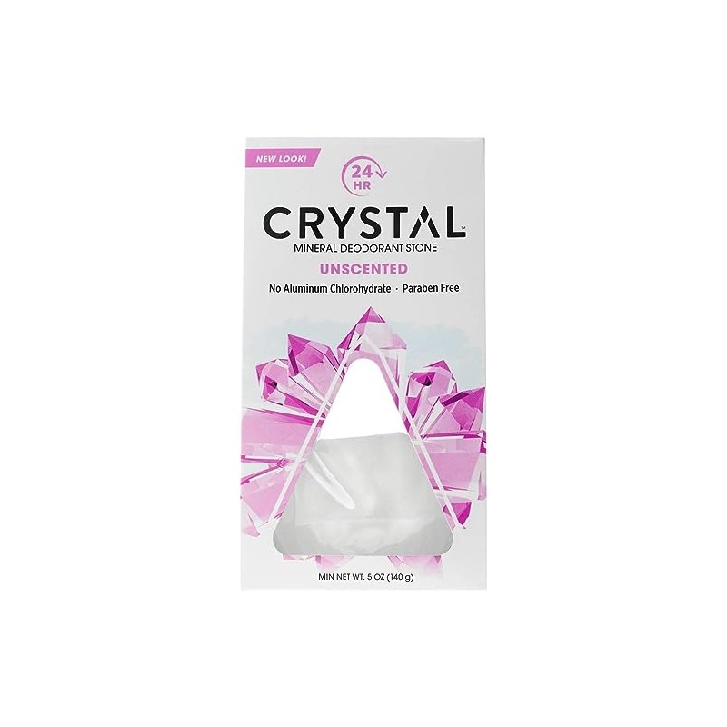 Crystal Deodorants Crystl Body,Rock Deod, 2 pk