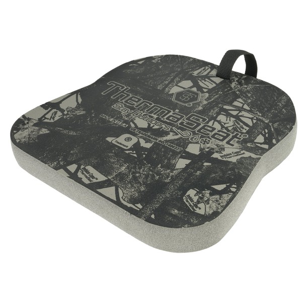 THERM-A-SEAT Traditional Series Insulated Hunting Seat Cushion, Grey, 0.75" Thick