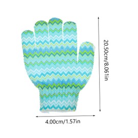 Ipetboom 20pcs Exfoliating Bath Gloves Soft Body Wipes for Gentle Scrubbing for Daily Use and Sensitive Skin Care Mixed Colors Unisex Shower Gloves