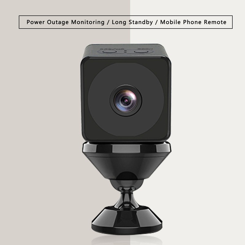 1080P Mini WiFi Cam Smart Security Camera Phone Remote 140°