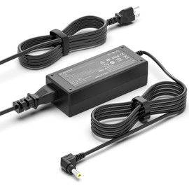 19V Power Cord for HP Monitor VH240A, 22CWA, 27F, 24F, 23ES, 24M, 25VX, 27EB, 27XW, 27XI, 27BW, 27ER, 27ES, 25XW, 25BW, 25XI, 24EA, 23XI, 23BW, ADPC1945; 27" 25" 23.8" 23" 21.5" 20" Power Supply
