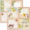 Ciao Bella 12"x12" Farmhouse Garden Patterns Pad