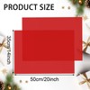 PLULON 120 Sheets Red Tissue Paper Gift Wrap for Packaging,