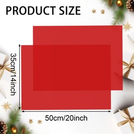 PLULON 120 Sheets Red Tissue Paper Gift Wrap for Packaging, Gift Wrapping Tissue Paper Bulk Art Crafts Bags Floral Wedding Birthday Festival Party Decorations