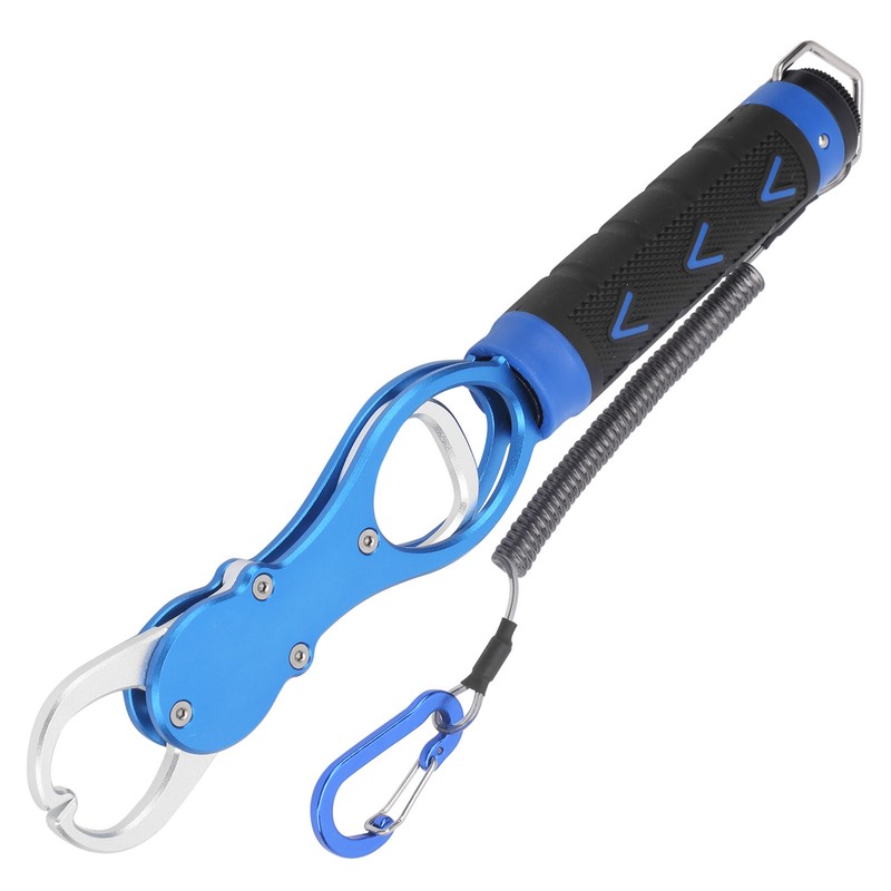 Aluminum Alloy Fish Controller with Scale Portable Weighing Fishing Lip