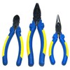 Progrip Plier Set, 3-Piece, Non-Slip and Ierg