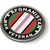 Afghanistan War Veteran 3D Domed CAR Emblem Badge Sticker Chrome