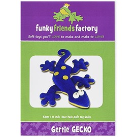 Funky Friends Factory FFF50406 Gertie Gecko Heat Pack Pattern