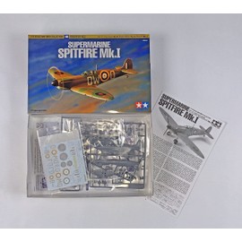 TAMIYA America, Inc 1/72 Supermarine Spitfire Mki, TAM60748