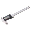 Digital Display Caliper Stainless Steel LCD Electronic Measuring Ruler with