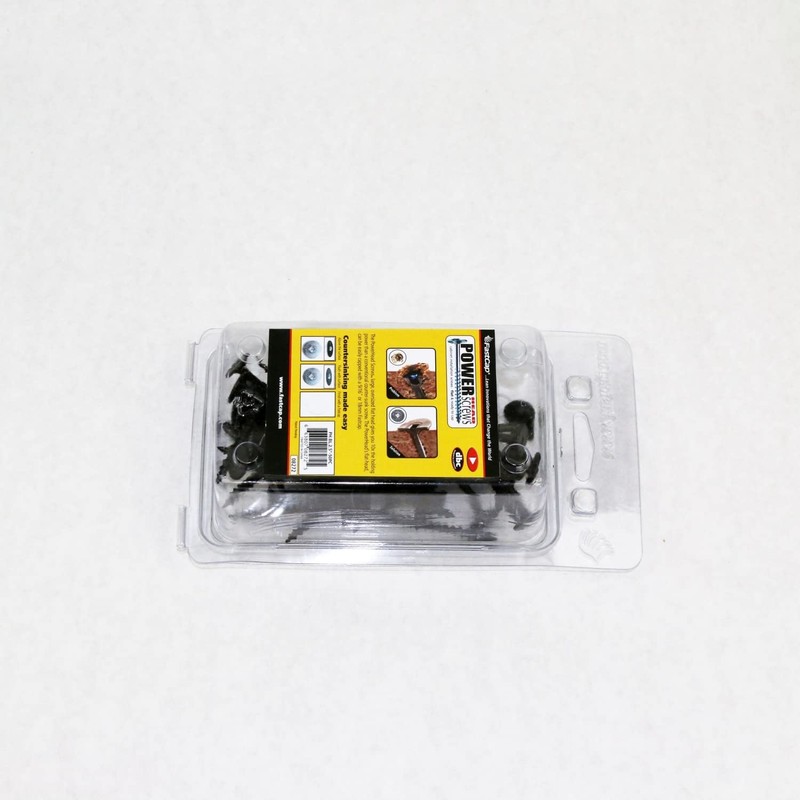 FastCap PowerHead Wood Screws with Large Flat Head - Self-Tapping
