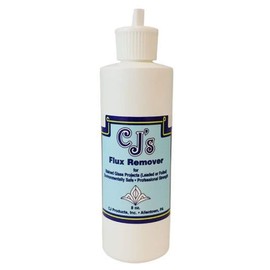 C.J.'s Flux Remover - 8oz. Bottle - The Finest For Over 35 Years - Environmentally Friendly - New Pour Spout