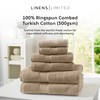 Linens Limited Turkish Cotton Bath Towels, Large Bath Sheet for