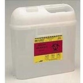 B-D Patient Room Sharps Collector - Side Entry, 5.4 Quart - Model BEC 305425 - Each