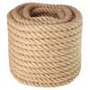 Manila Rope 1 Inch x 100 Feet, Twisted Thick Rope