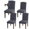 Granbest High Stretch Dining Chair Slipcovers, Universal Fit Jacquard Parson