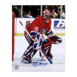 Andy Moog Signed Montreal Hockey Goalie 8x10 Photo