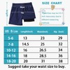 IRELIA Boys Box Brief Liner Compression Mesh Athletic Shorts Pocket