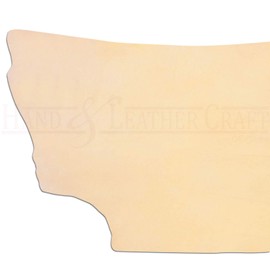 Hand and Leather Craft - Veg Tan Leather 2/3 oz (0.8-1.2 mm) A Grade Tooling Leather Hide -Import Tooling Full Grain Vegetable Tanned Leather, Carving, Tooling, Molding, Dyeing (4-6 Sqft)