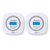 2 Pack Carbon Monoxide Detectors - Carbon Monoxide Alarm Battery